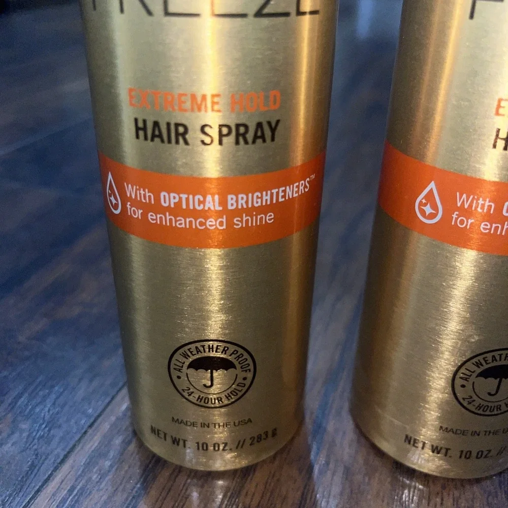 Freeze IT Mega Freeze Hair Spray, Extreme Hold,10 Oz, 2 Count